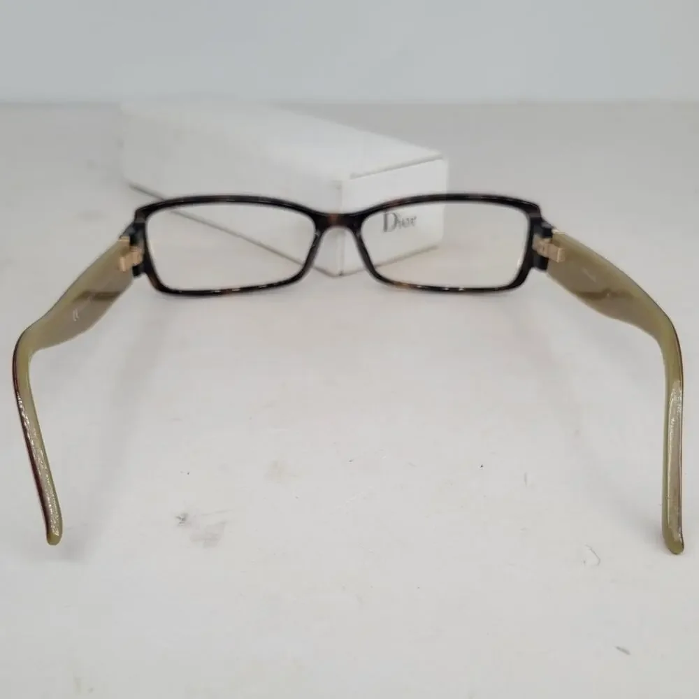 Christian Dior‎ Havana Red Eyeglasses Chic Designer Italy Frames